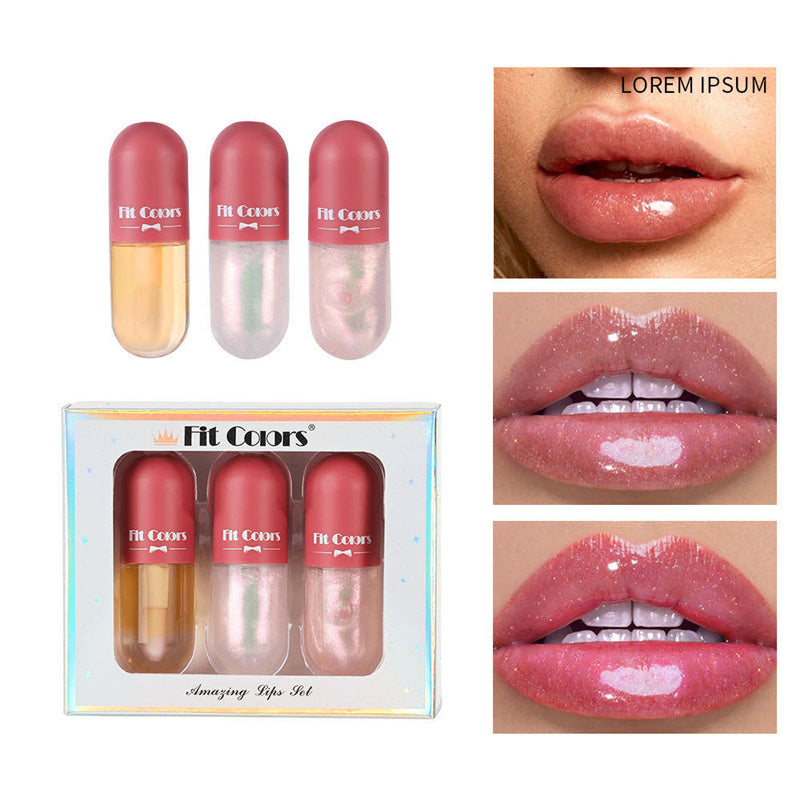 Tag & Nacht Volumen-Lipstick - Klar, Pflegend & Reparierend - Glow Up